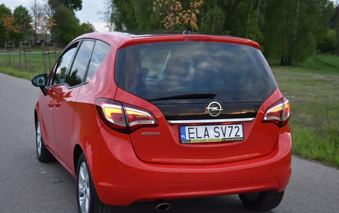 Opel Meriva cena 34900 przebieg: 149000, rok produkcji 2014 z Łask małe 781